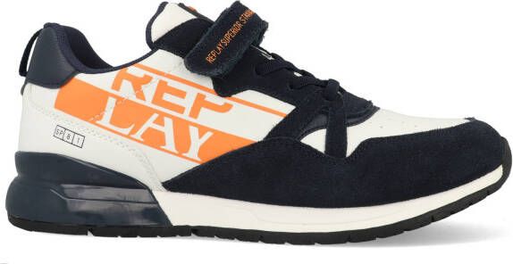 Replay Shoot JR JS290028L-0369 Blauw Oranje - Foto 3