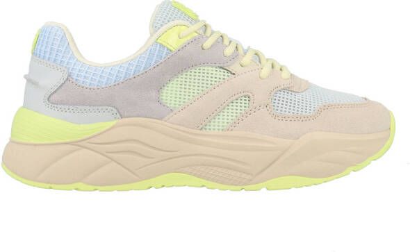 Scotch & Soda Celest chunky suède sneakers lichtblauw multi - Foto 4