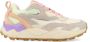Scotch & Soda Mount W chunky suède sneakers lichtgrijs multi - Thumbnail 3