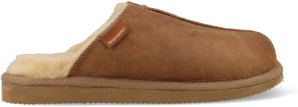 SHEPHERD OF SWEDEN Shepherd HUGO 1201052 Dames pantoffels Heren pantoffels Cognac - Foto 10