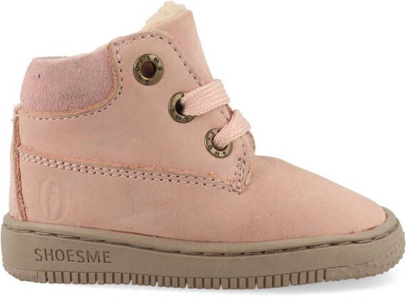 Shoesme Baby | Babysneakers | Meisjes | Pink | Leer - Foto 5