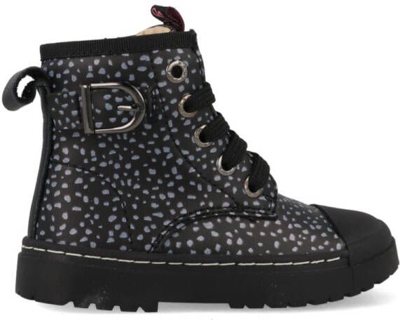 Shoesme Boot Bike Black Dots SW21W013-A Zwart