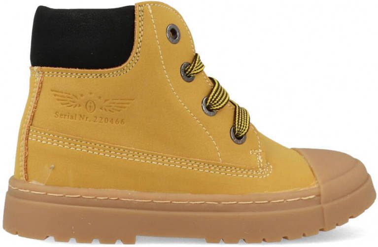 Shoesme Enkelboot Sw21w007-c Biker Geel
