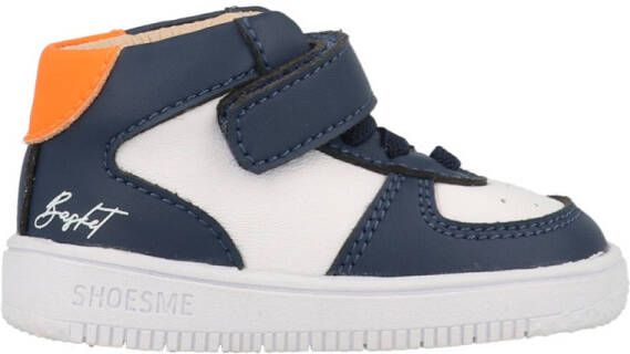 Shoesme Sneakers BN23S001-H Wit Blauw
