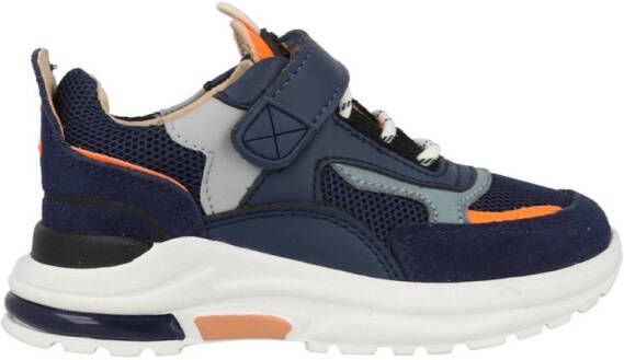 Shoesme Sneakers NR22S100-L Blauw Oranje