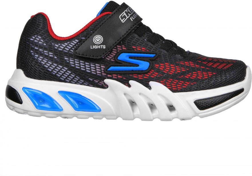 Skechers S Lights Flex Glow Elite VORLO kindersneaker schoenen LED 400137L BKRB - Foto 6