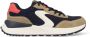 Skechers Fury Lace Low Heren Sneakers Donkerblauw - Thumbnail 3