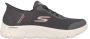 Skechers Go Walk Flex Hands Up Heren Instappers Grijs - Thumbnail 2