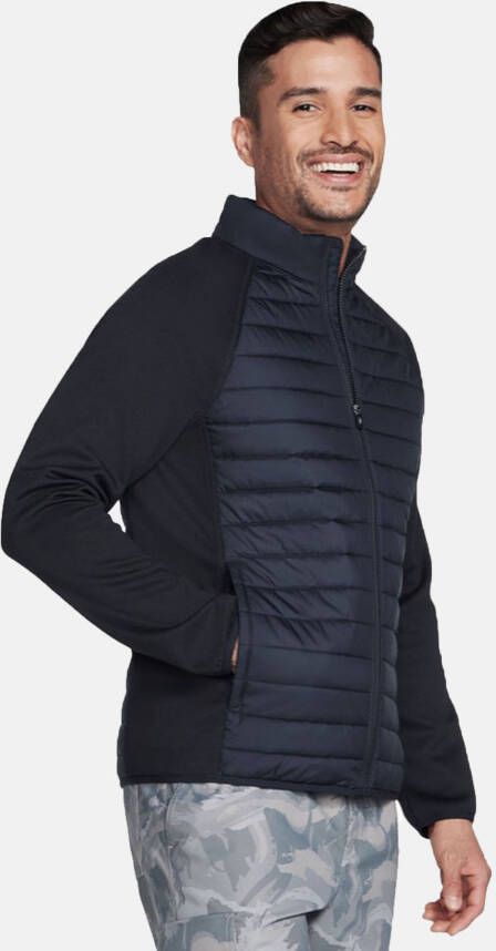 Skechers Jas Hybrid Jacket 2.0 JA141 BLK Zwart-L maat L