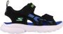 Skechers Razor-Splash Aqua Buddies 406513L-BBLM voor een jongen Zwart Sandalen Sportschoenen - Thumbnail 2