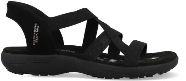 Skechers Sandalen Slip-ins: Reggae Slim Stretch Flex 163460 BBK Zwart