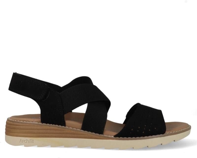 Skechers Sandalen Arch Fit Oasis-B Perf 113890 BLK Zwart