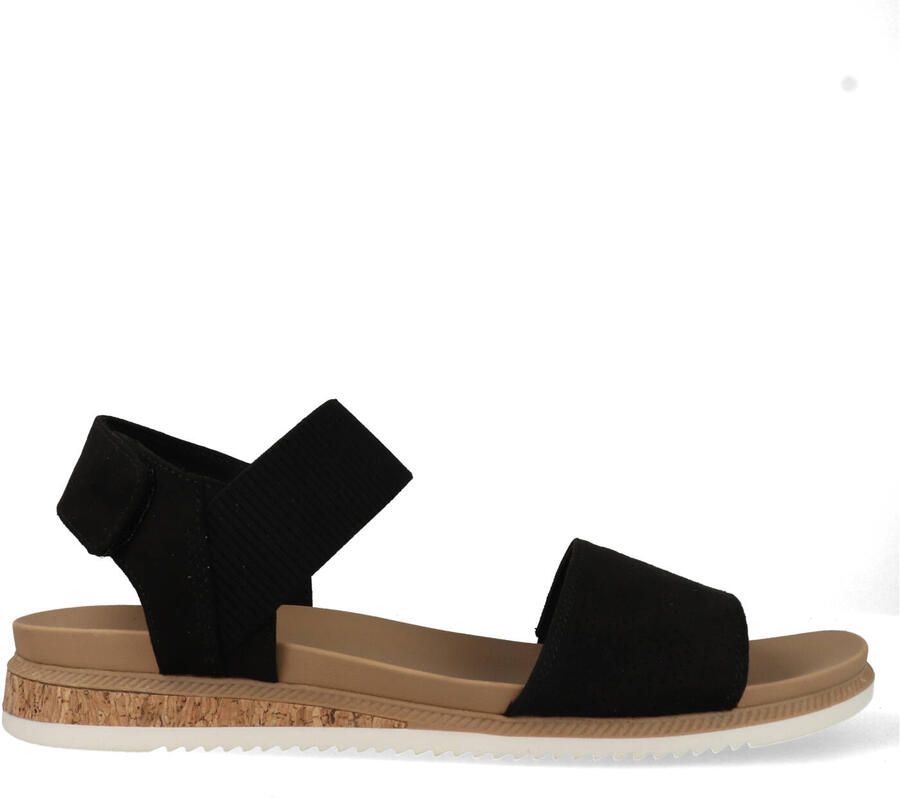 Skechers Sandalen BOBS Desert Kiss Low Top Look 114710 BLK Zwart