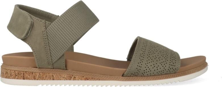 Skechers Sandalen BOBS Desert Kiss Low Top Look 114710 OLV Groen