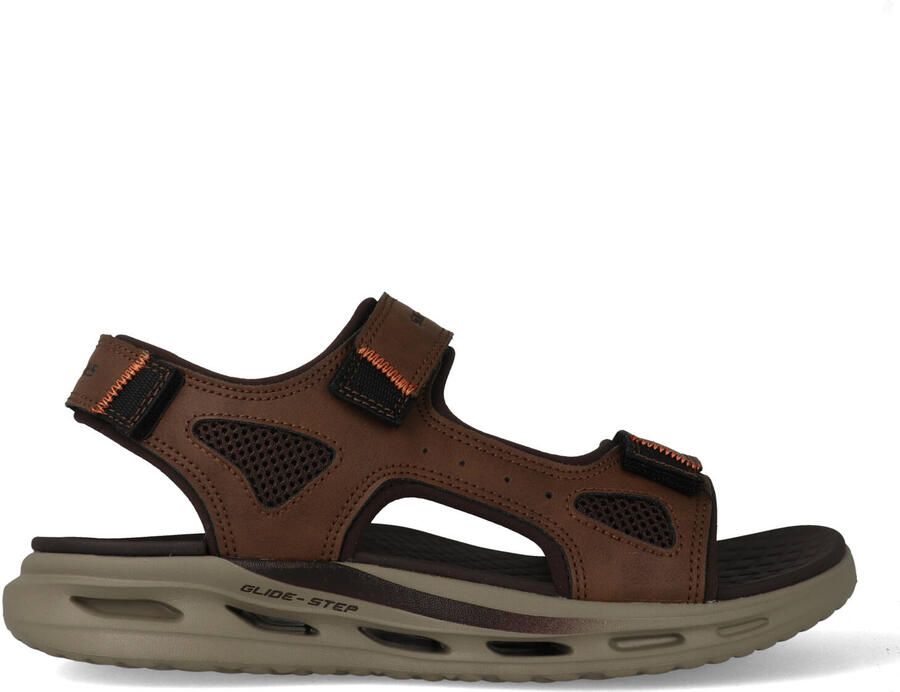 Skechers Sandalen Relaxed Fit: Orvan Gamble 211371 BRN Bruin - Foto 13