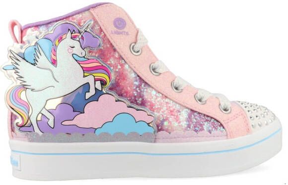 Skechers Twi-Lites 2.0 Enchanted Unicorn 314399L PKMT Roze