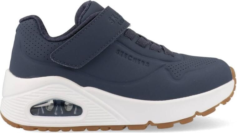 Skechers Uno-Air Blitz Jongens Sneakers Donkerblauw