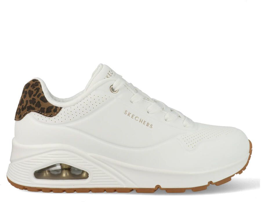 Skechers Sneakers UNO-JUNGLE NITE Veterschoen vrijetijdsschoen met sleehak - Foto 4