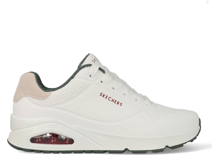 Skechers UNO SUITED ON AIR Heren Sneakers Wit - Foto 6