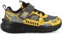 Skechers Skech Tracks Jongens Sneakers Grijs Geel - Thumbnail 2