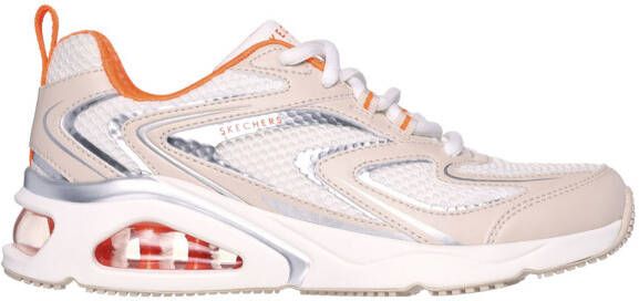 Skechers Tres Air Terti Airysneaker Sneaker Dames Wit Beige Oranje - Foto 9