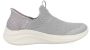 Skechers Slip-ins Ultra Flex 3.0M Smooth Step Dames Instappers Grijs - Thumbnail 4