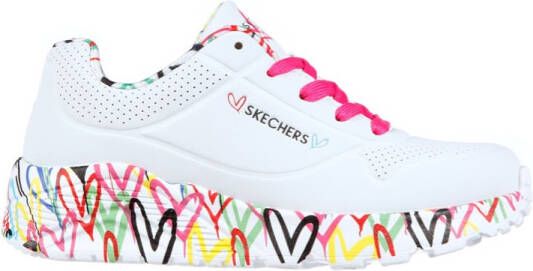 Skechers Uno Lite Lovey Luv 314976L WMLT Wit