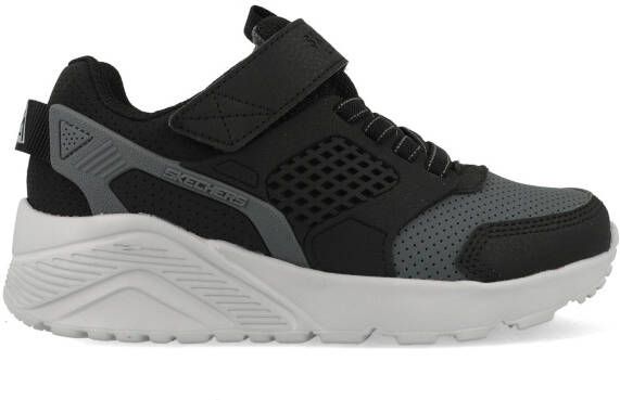 Skechers Uno Lite Gridstill jongens sneakers zwart Extra comfort Memory Foam