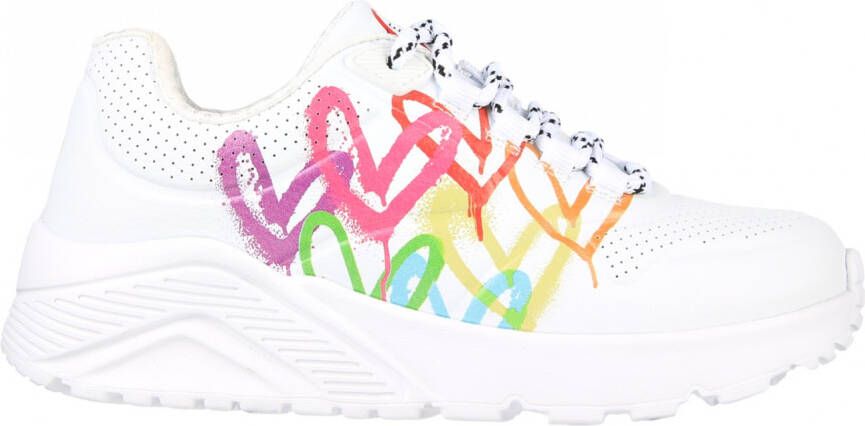 Skechers Uno Lite Love Brights 314061L WMLT Wit