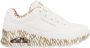Skechers Uno Loving Love Dames Sneakers Wit - Thumbnail 2