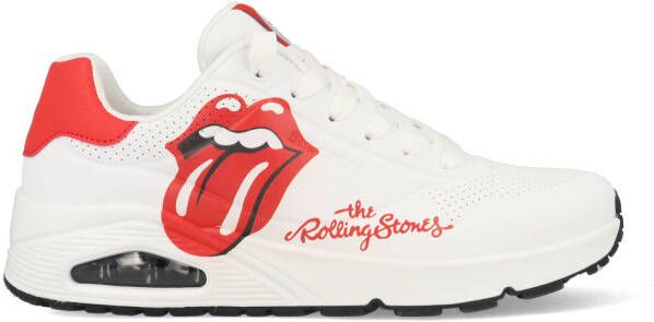 skechers Uno Rolling Stones Single! 183102 WRD Wit