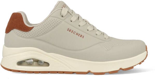 Skechers Uno Suited On Air Heren Sneakers Naturel - Foto 10