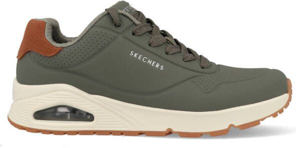 Skechers Sneakers UNO-SUITED ON AIR vrijetijdsschoen lage schoen veterschoen met modieuze sleehak - Foto 14