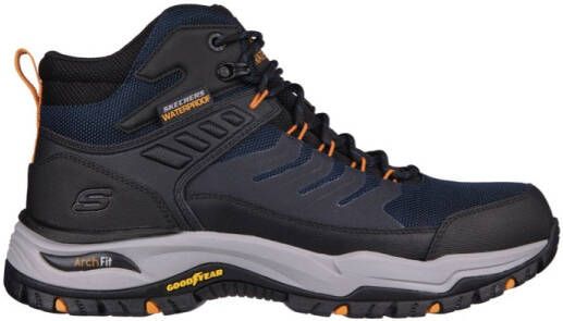 Skechers Wandelschoenen Arch Fit Dawson-Raveno 204634 NVBK Zwart Blauw