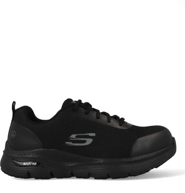 Skechers Work Skechers arch fit ringstap werkschoen s3 laag zwart - Foto 3