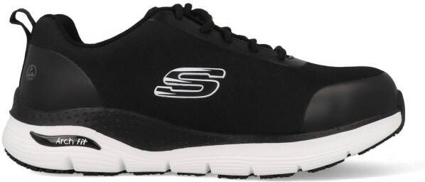 Skechers heren veiligheidssneakers SRRINGSTAP ARCH FIT 200086EC BKW zwart wit - Foto 2