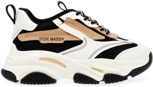 Steve Madden Jpossession SM15000218-04005-054 Wit Zwart Beige