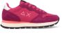 Sun68 Nylon Sneakers met Eco-Leer Inzetstukken Purple Dames - Thumbnail 2