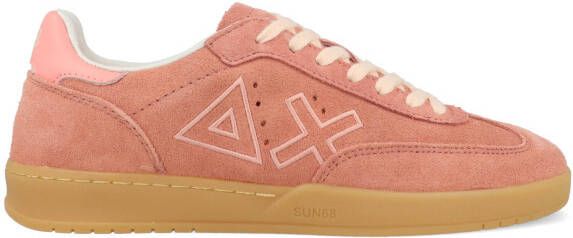 Sun68 Suède sneakers met geborduurd logo - Foto 2