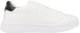 Sun68 Grace Leather Dames Wit en Zwart Schoenen White Dames - Thumbnail 2