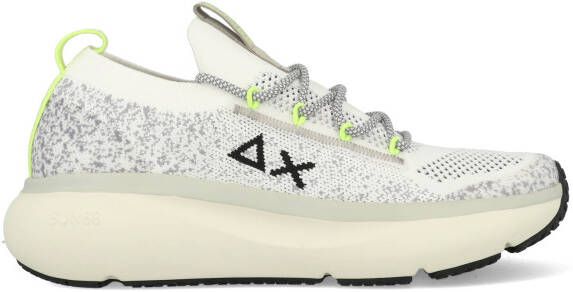Sun68 Witte Sneakers Multicolor Heren