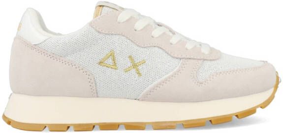 SUN68 Ally Glitter Textile Z34203_01 Wit