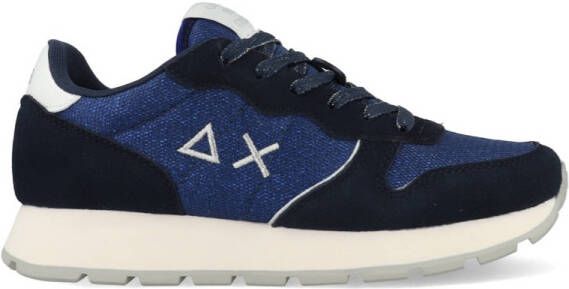 SUN68 Ally Glitter Textile Z34203_07 Blauw