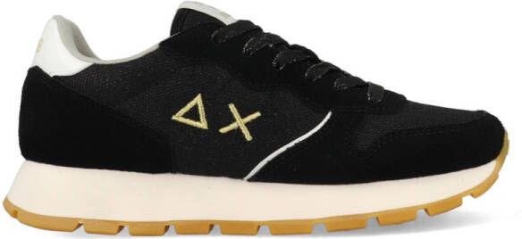 SUN68 Ally Glitter Textile Z34203_11 Zwart