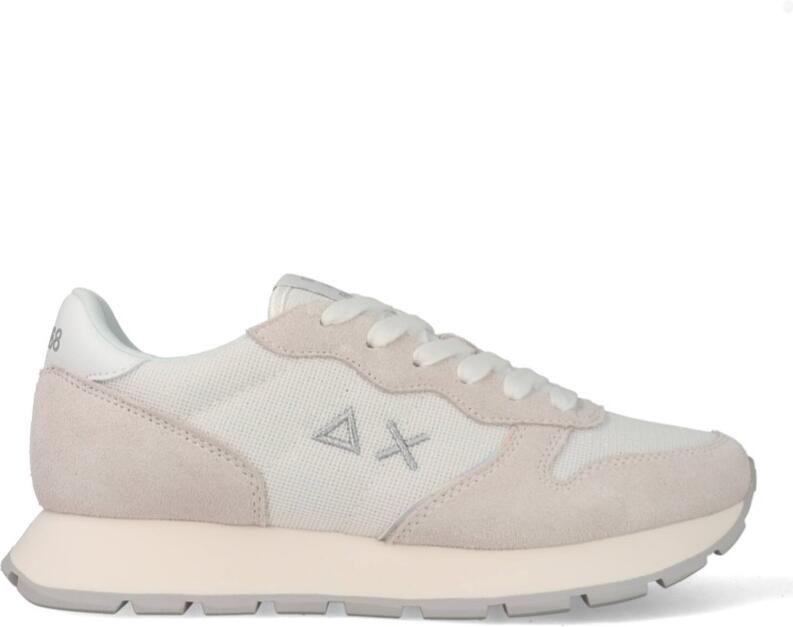 SUN68 Ally Glitter Textile Z36203_01 Wit