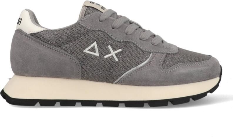 SUN68 Ally Glitter Textile Z45204_34 Grijs