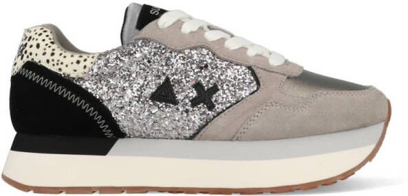 SUN68 Kelly Big Glitter Z43217_44 Grijs Glitter