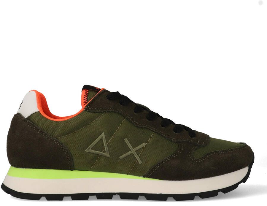 Sun68 Tom Fluo Sneakers Heren Groen - Foto 2