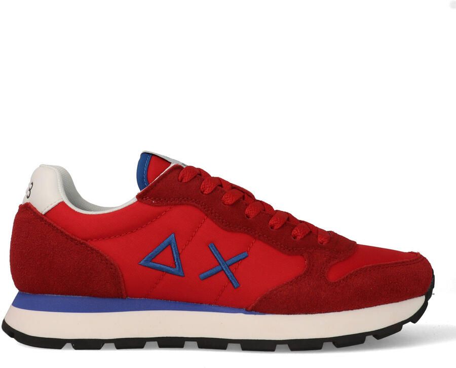 Sun68 Tom Solid Mannen Rood Sneakers - Foto 2