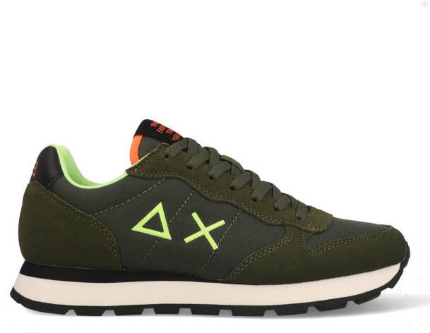 Sun68 Fluo Tom Casual Sneakers Groen Militair - Foto 11
